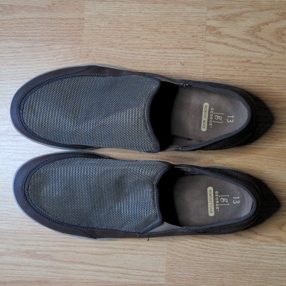 George Slip On Shoes Size 13 - Picture 1 of 4